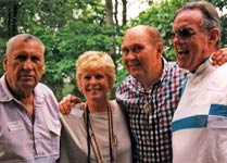 George, Tippy Stringer, Willard and Ed