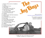 Joy Boys Volume Two back cover
