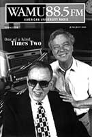 cover of WAMU newsletter with Ed Walker and Dick Spottswood